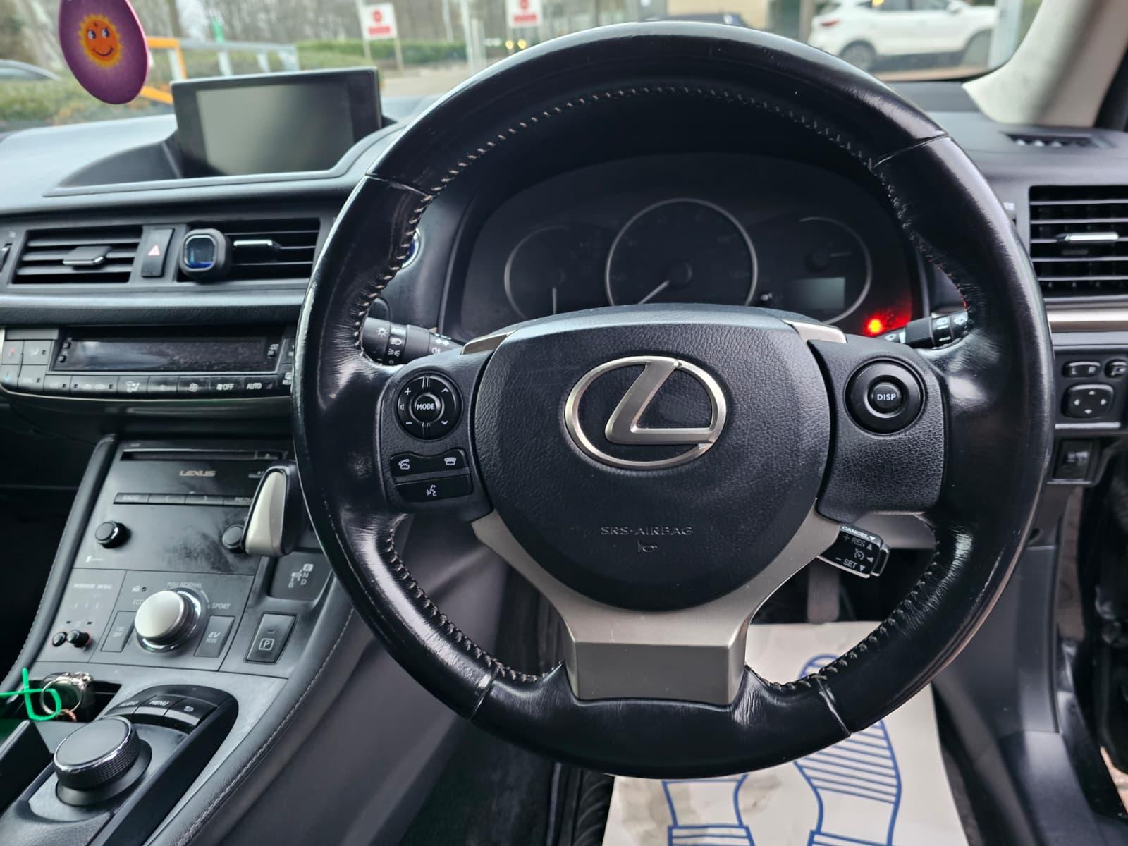 Lexus CT 1.8 200h Advance Hatchback 5dr Petrol Hybrid CVT Euro 6 (s/s) (136 ps)