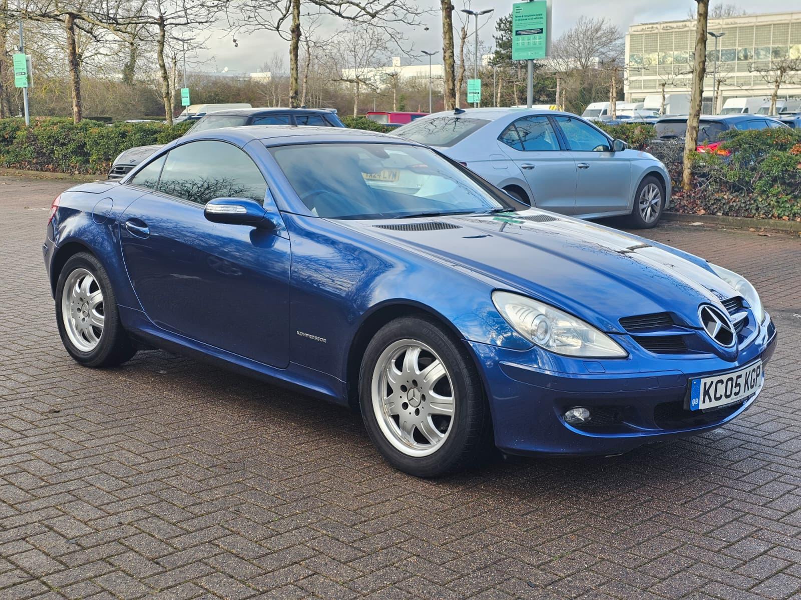 Mercedes-Benz SLK 1.8 SLK200 Kompressor Convertible 2dr Petrol Automatic (211 g/km, 163 bhp)