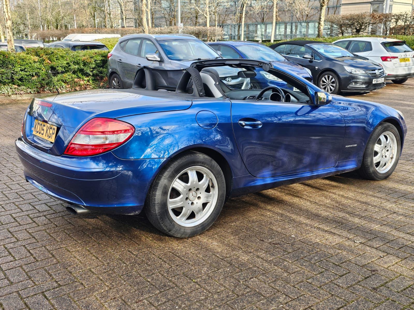 Mercedes-Benz SLK 1.8 SLK200 Kompressor Convertible 2dr Petrol Automatic (211 g/km, 163 bhp)