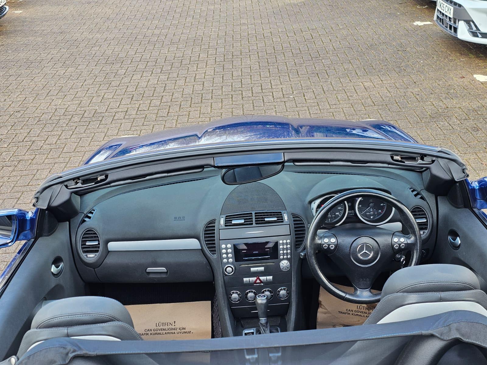 Mercedes-Benz SLK 1.8 SLK200 Kompressor Convertible 2dr Petrol Automatic (211 g/km, 163 bhp)