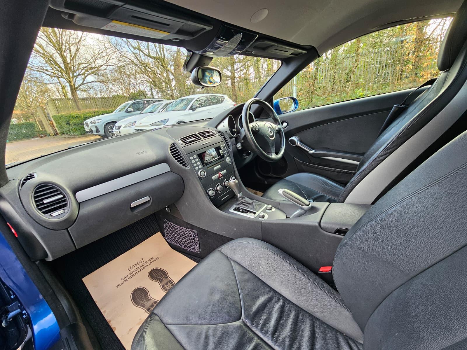 Mercedes-Benz SLK 1.8 SLK200 Kompressor Convertible 2dr Petrol Automatic (211 g/km, 163 bhp)