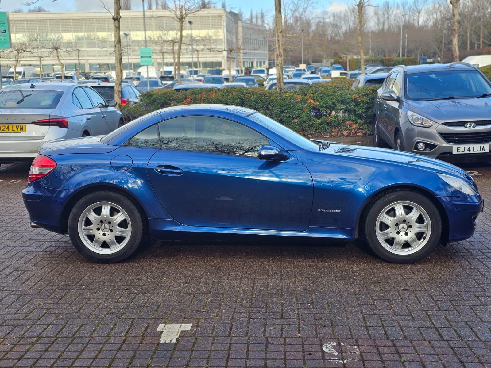 Mercedes-Benz SLK 1.8 SLK200 Kompressor Convertible 2dr Petrol Automatic (211 g/km, 163 bhp)