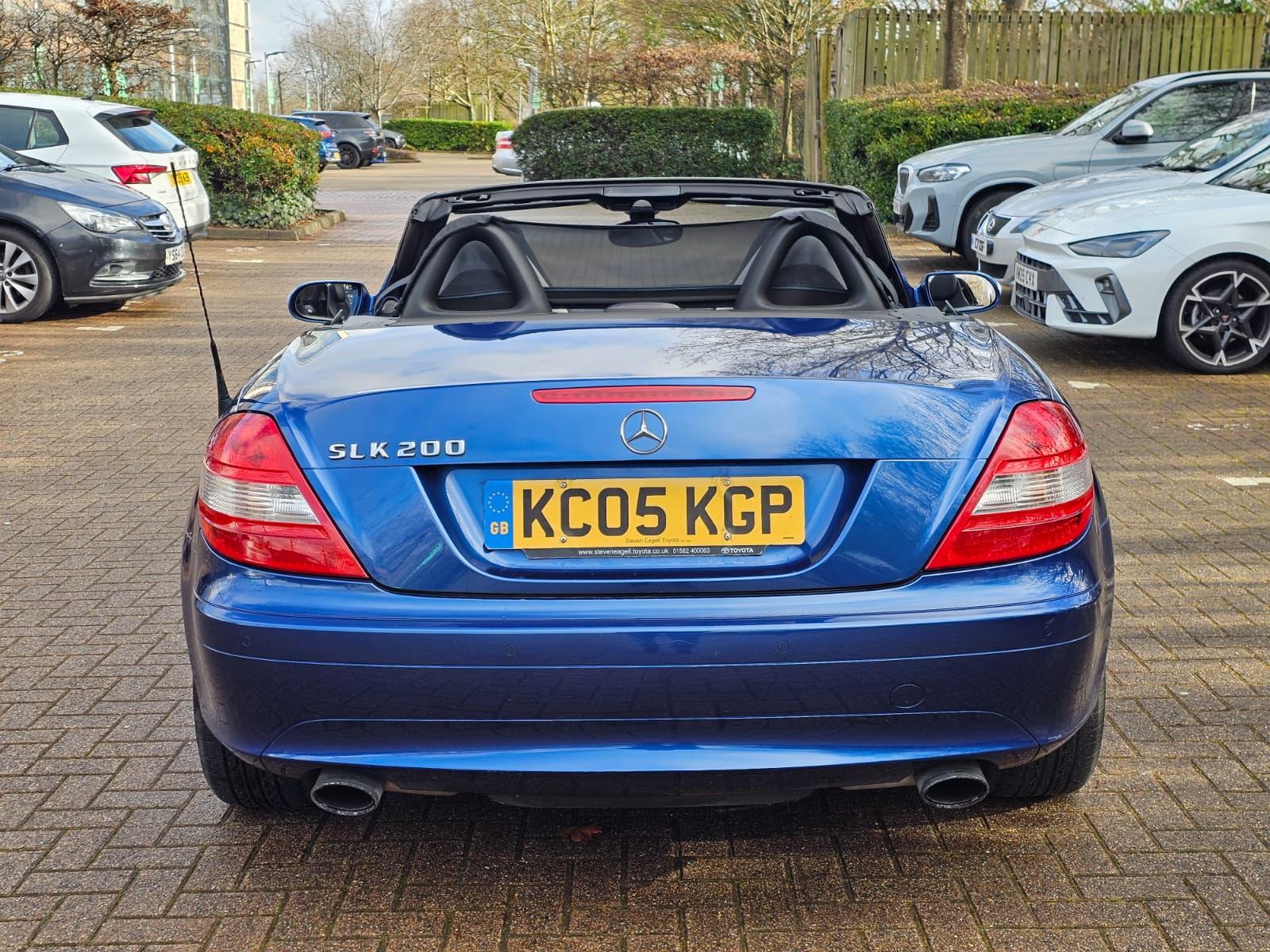 Mercedes-Benz SLK 1.8 SLK200 Kompressor Convertible 2dr Petrol Automatic (211 g/km, 163 bhp)