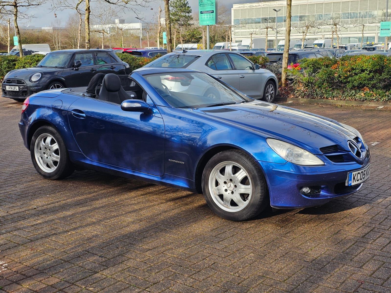 Mercedes-Benz SLK 1.8 SLK200 Kompressor Convertible 2dr Petrol Automatic (211 g/km, 163 bhp)