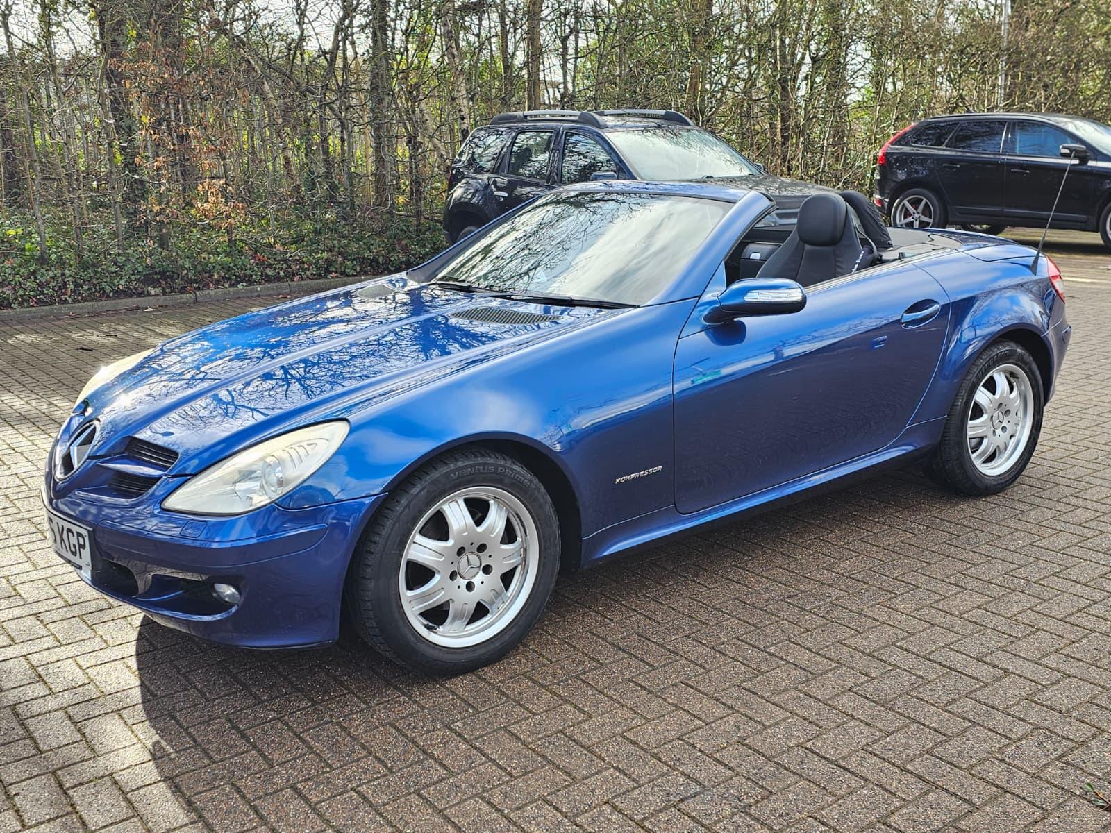 Mercedes-Benz SLK 1.8 SLK200 Kompressor Convertible 2dr Petrol Automatic (211 g/km, 163 bhp)