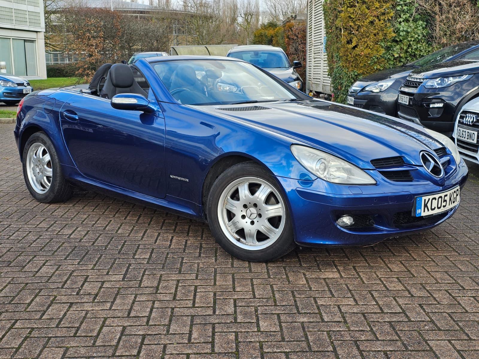 Mercedes-Benz SLK 1.8 SLK200 Kompressor Convertible 2dr Petrol Automatic (211 g/km, 163 bhp)