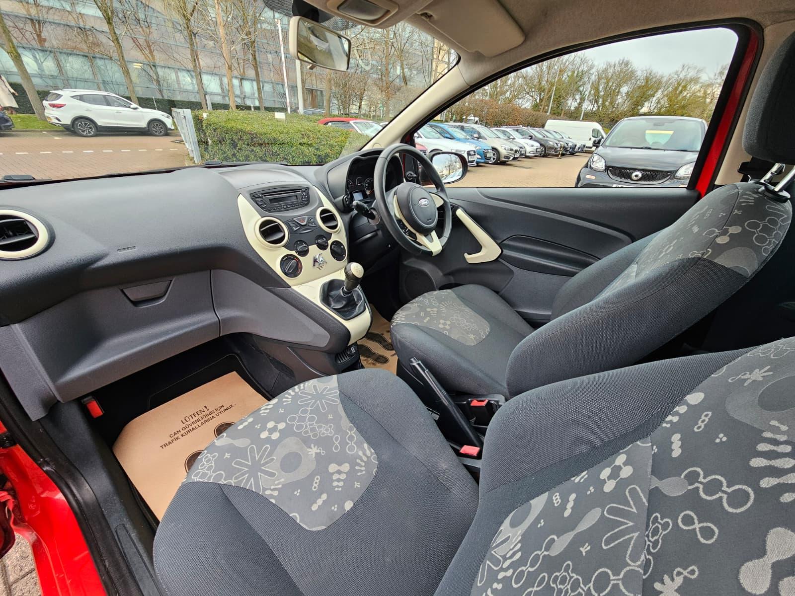 Ford Ka 1.2 Studio Connect Hatchback 3dr Petrol Manual Euro 5 (s/s) (69 ps)