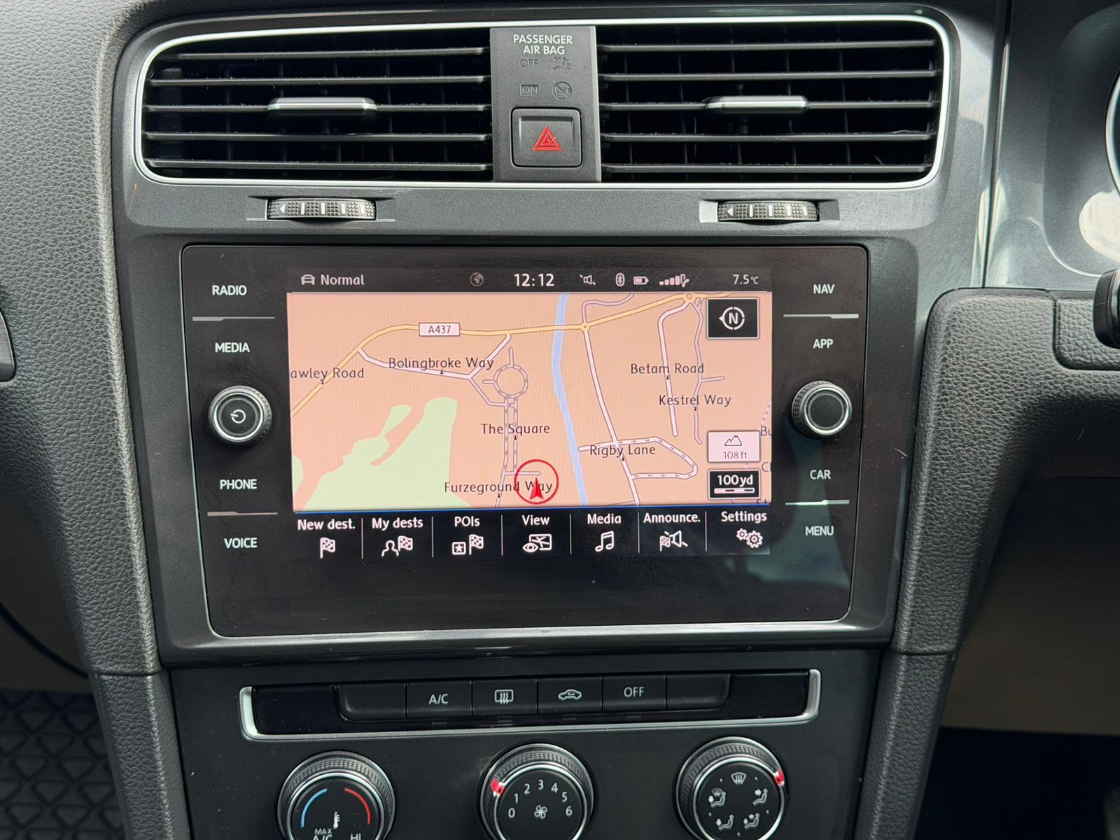 Volkswagen Golf 1.6 TDI Match Hatchback 5dr Diesel DSG Euro 6 (s/s) (115 ps)